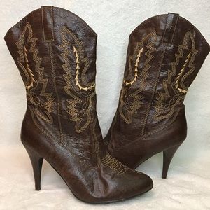 Cowgirl Heel Boots